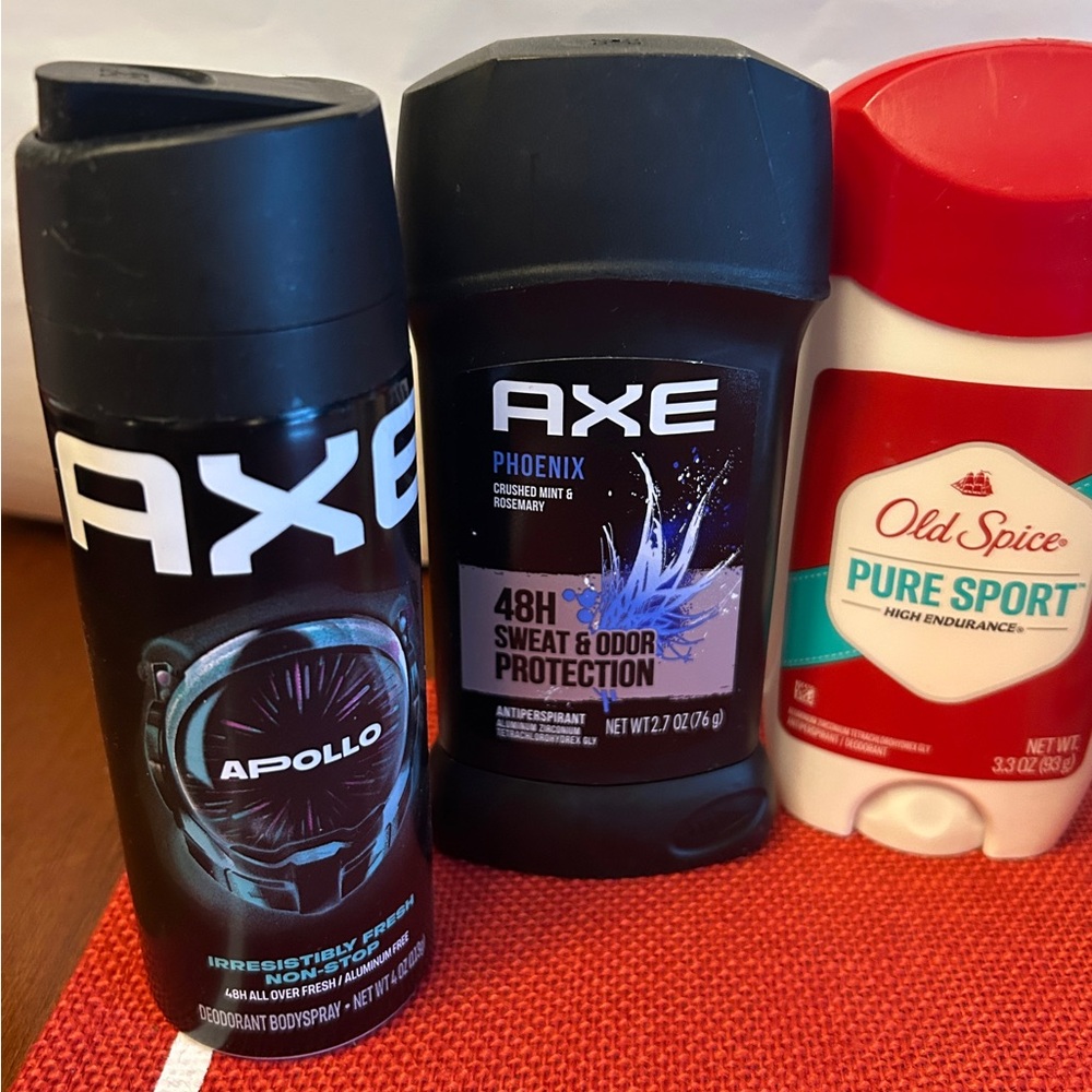 Old Spice LOT Mens Deodorant Secret Clinical AXE 7 items Womens NEW - Picture 5 of 5